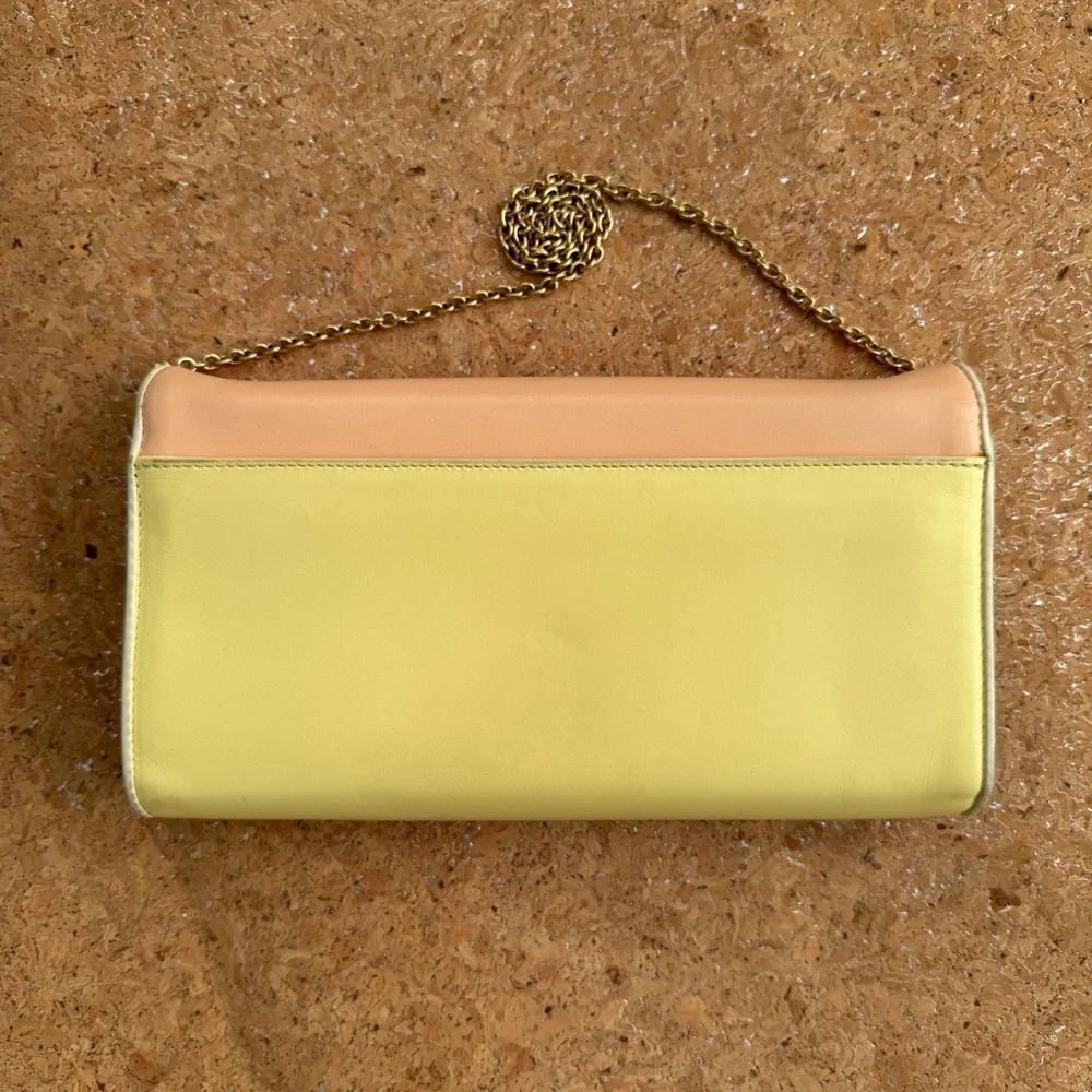 Louboutin Riviera Calf Leather Clutch to Shoulder Bag, Version Poudre - Picture 5 of 16